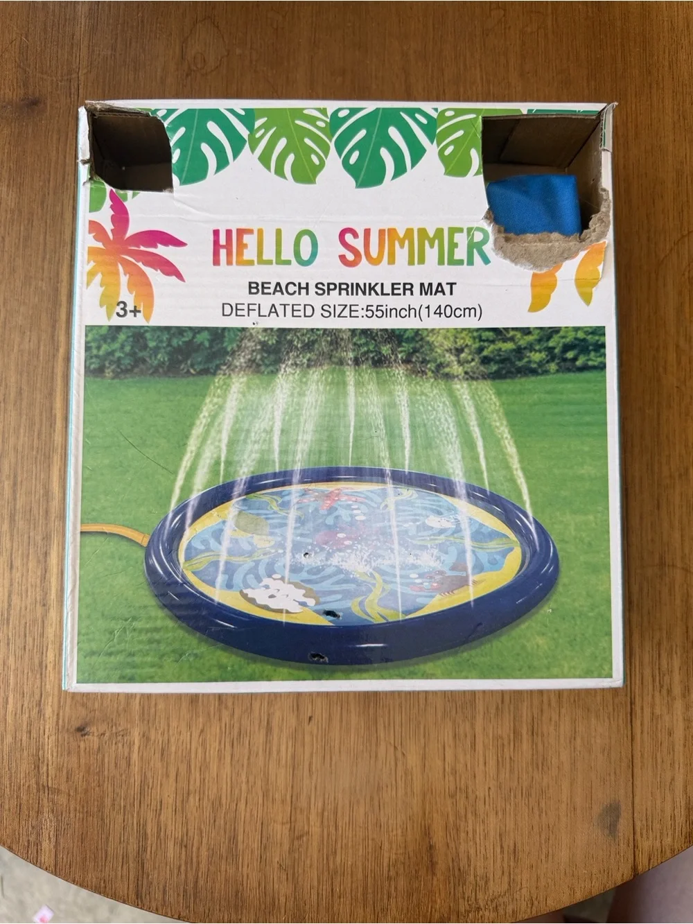 Hobby lobby Beach Sprinkler Mat - Blue